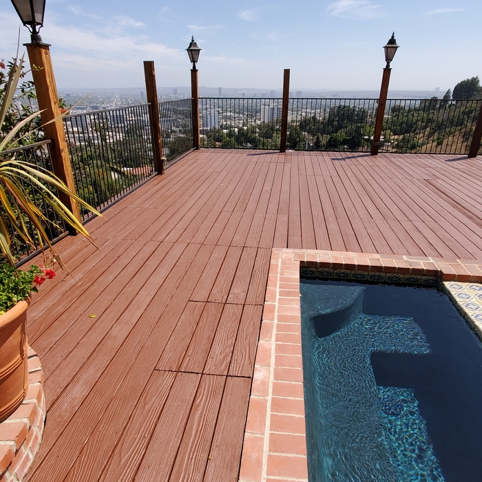 Deck restoration and repair project